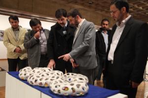 بازدید از فضای نمایشگاهی فرهنگسرای نیاوران