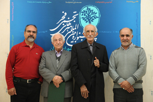 انتخاب اولیه آثار بخش خوشنویسی
